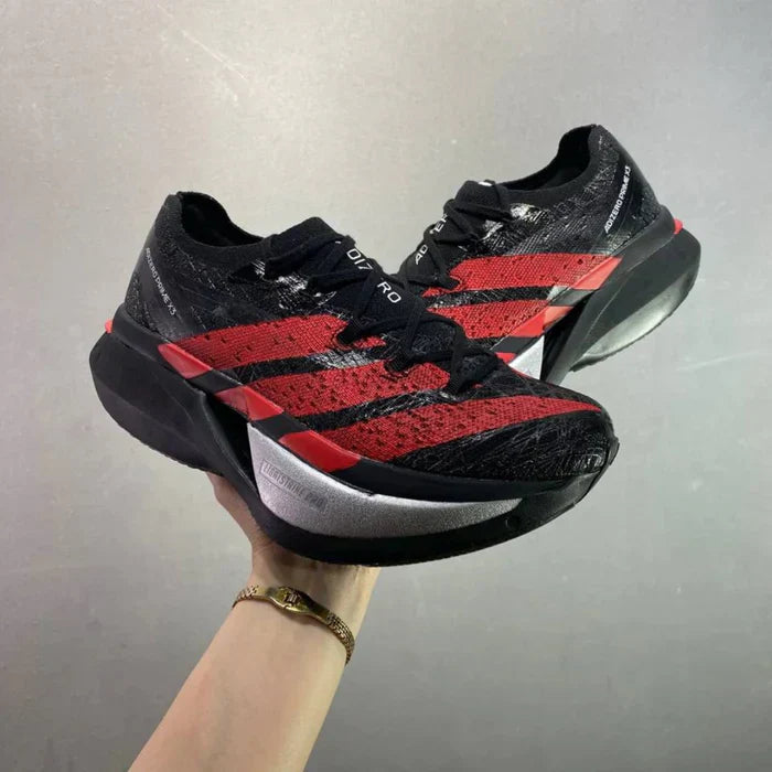 Tênis Adidas Adizero Prime X 3 Strung - Preto/Vermelho