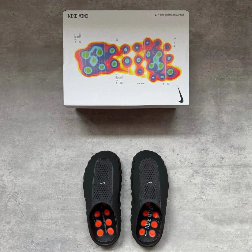 Nike Mind 001 Slide Black Chrome